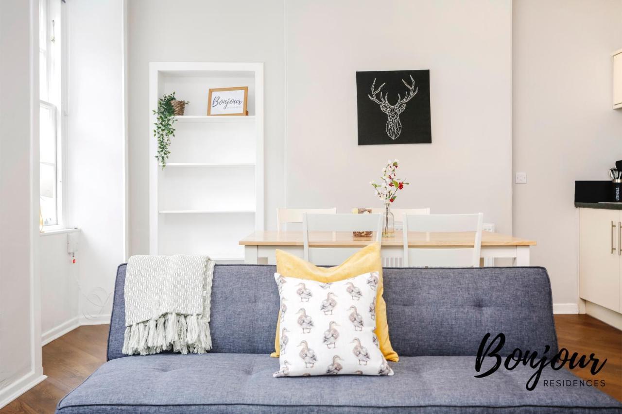 Bright New Town 2Br-1Ba, 1 Min To George St By Bonjour Residences Edinburgh Edimburgo Exterior foto
